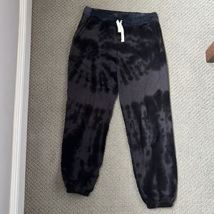 Tie dye sweat pants